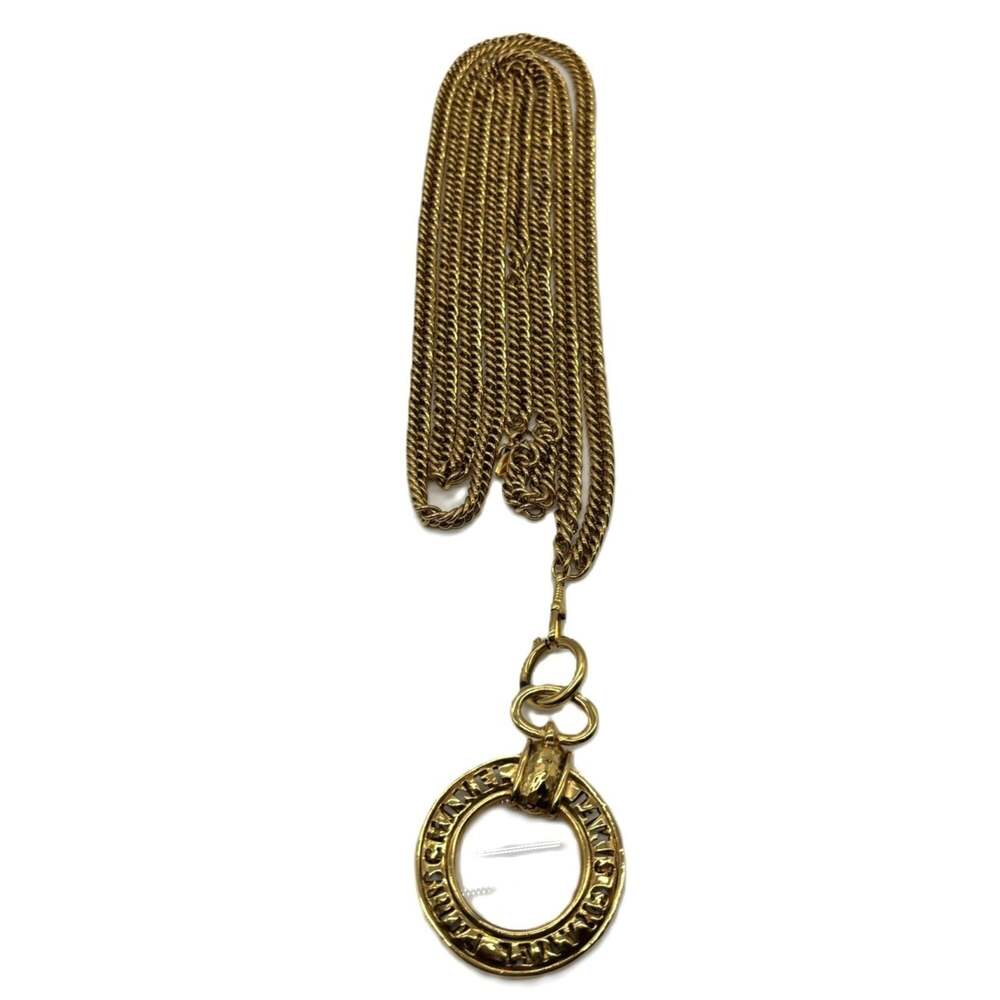 Chanel Magnifying Glass Long Pendant #288057C13B